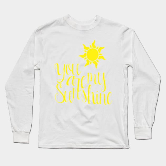 You are my sunshine Long Sleeve T-Shirt by Make it Festive